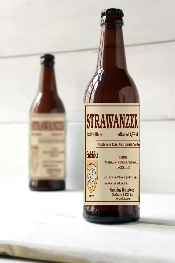 Flasche Strawanzer